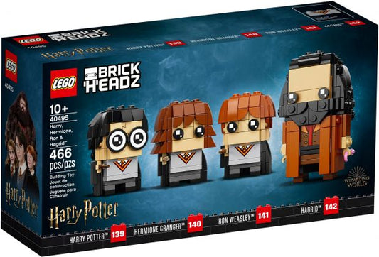 Harry, Hermione, Ron et Hagrid