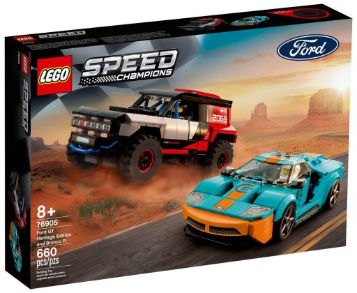 Ford GT Heritage Edition et Bronco R