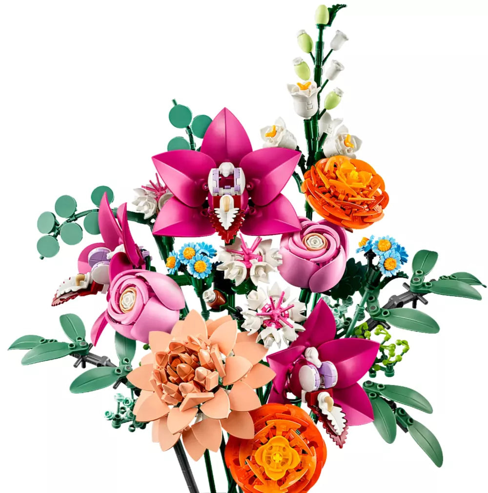 Le joli bouquet de fleurs roses