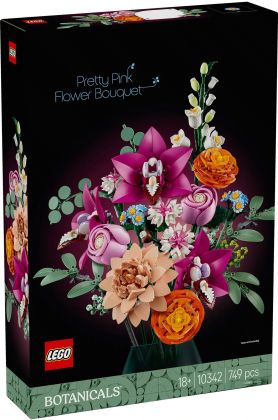 Le joli bouquet de fleurs roses