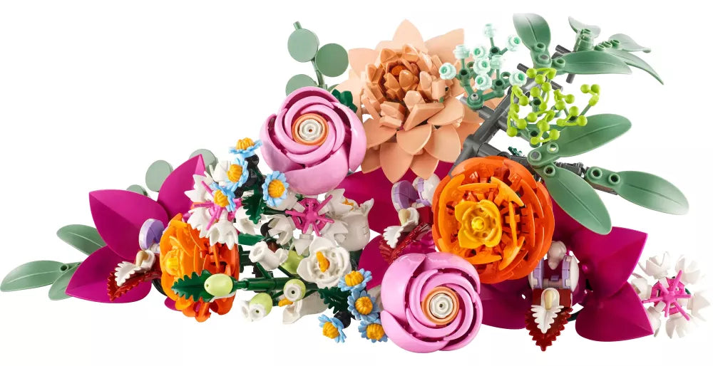 Le joli bouquet de fleurs roses