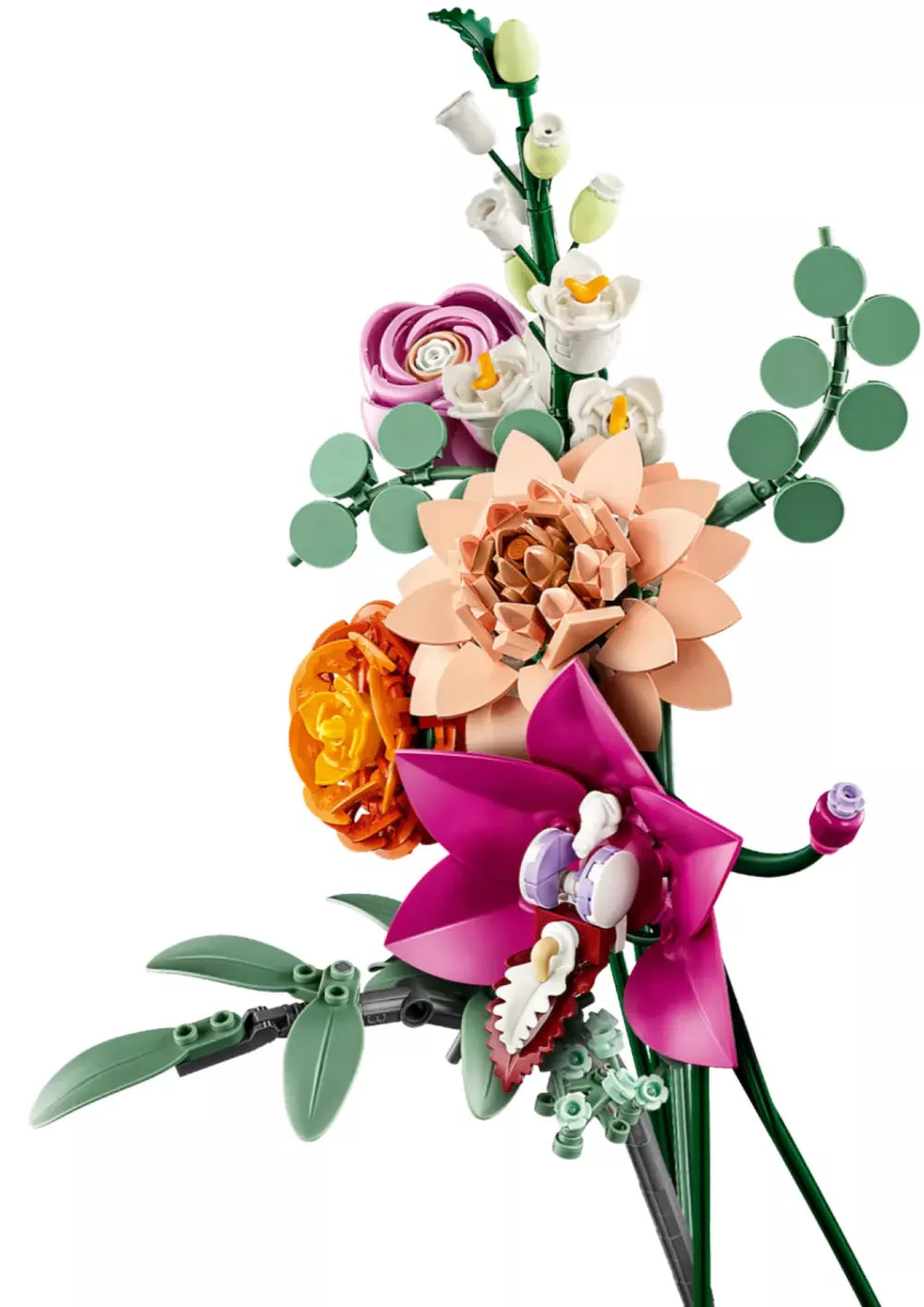 Le joli bouquet de fleurs roses