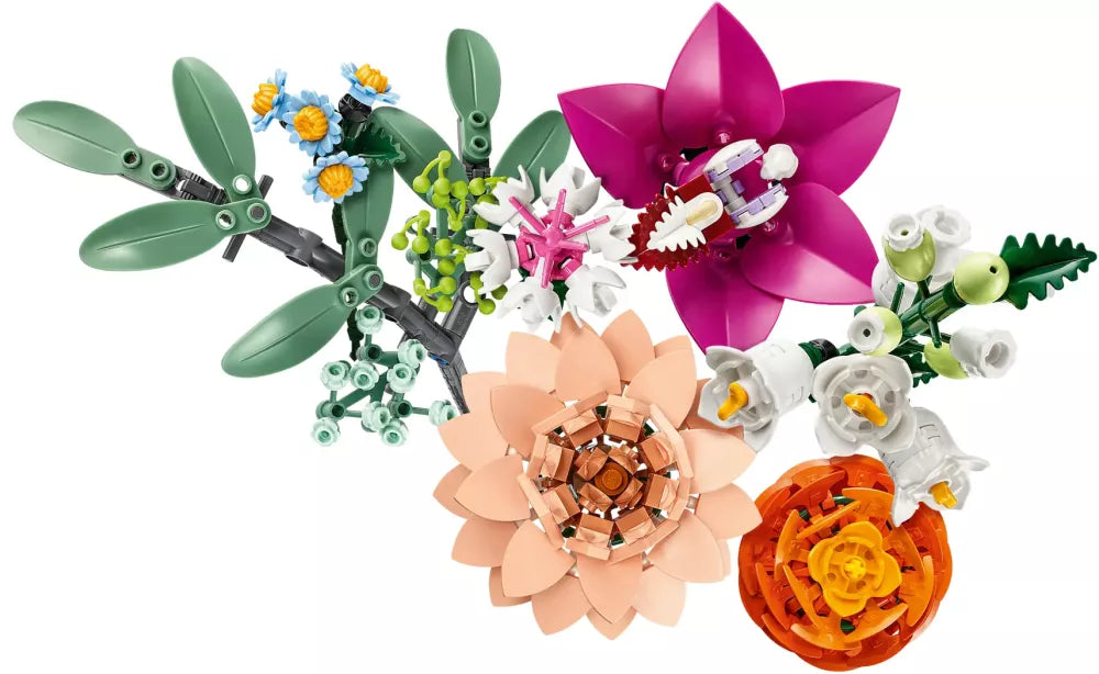 Le joli bouquet de fleurs roses