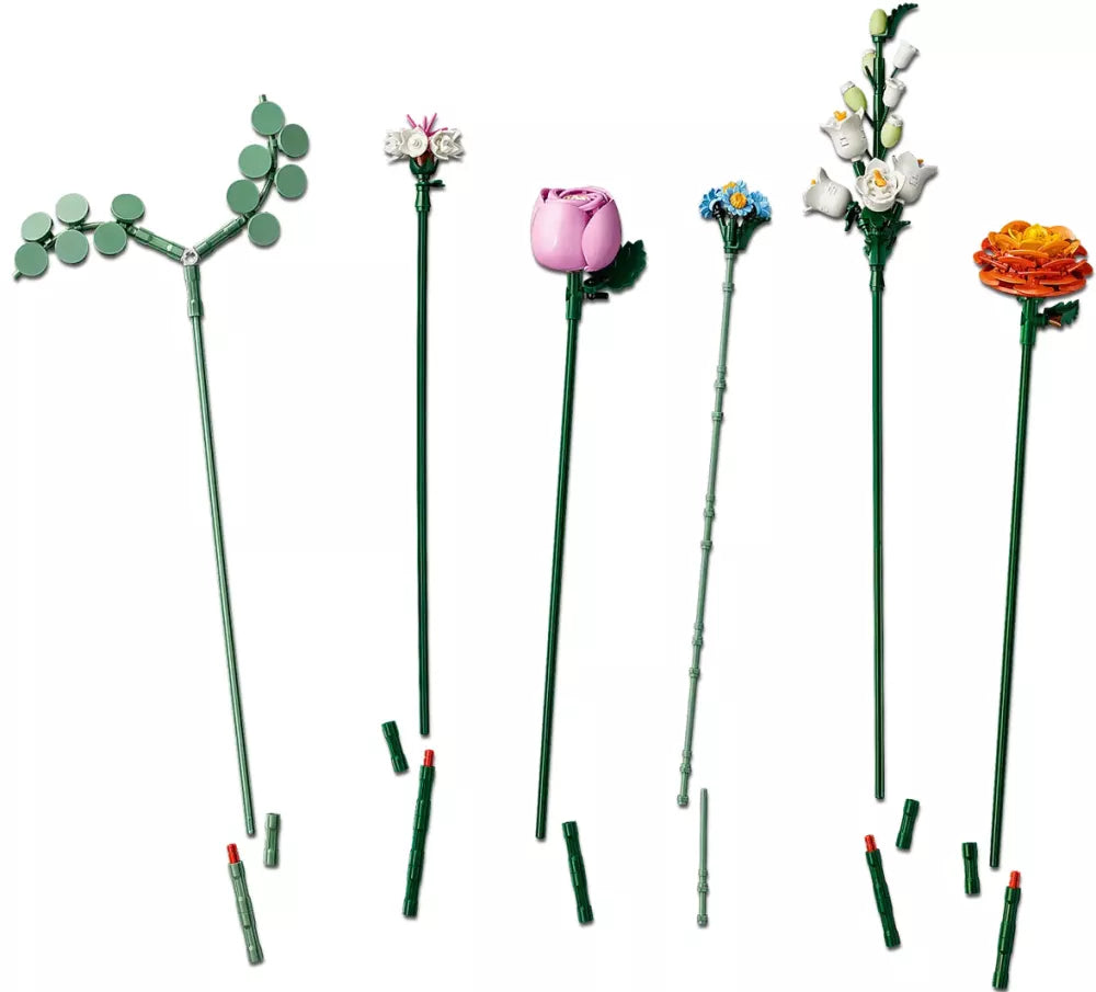 Le joli bouquet de fleurs roses